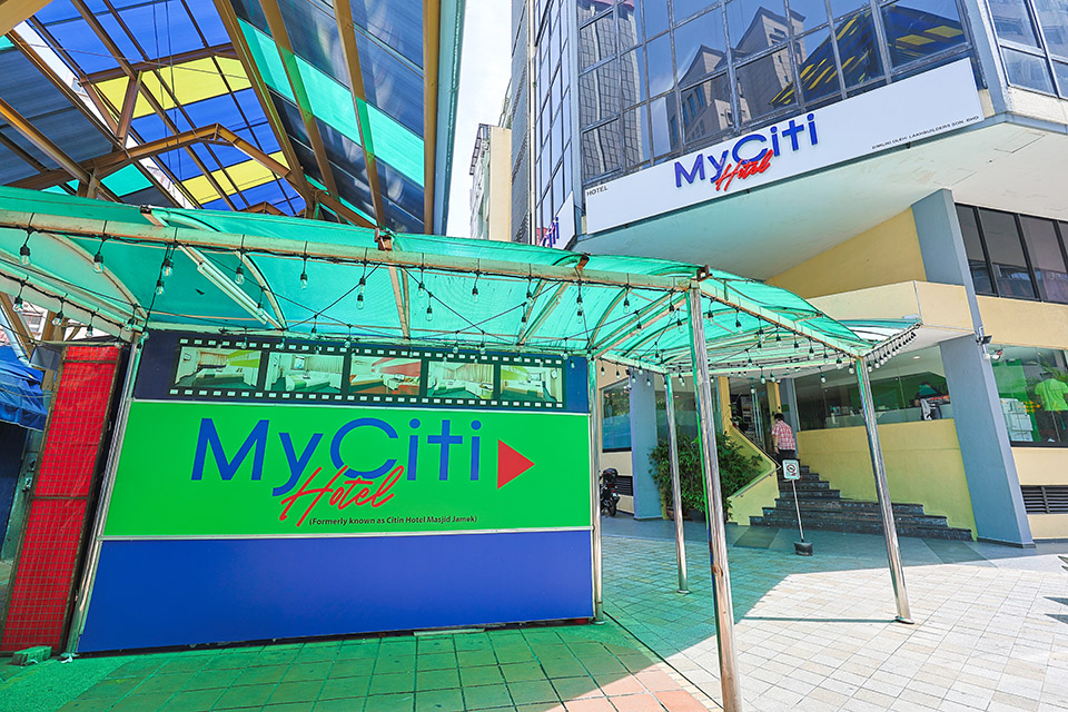 MyCiti Hotel — Entrance